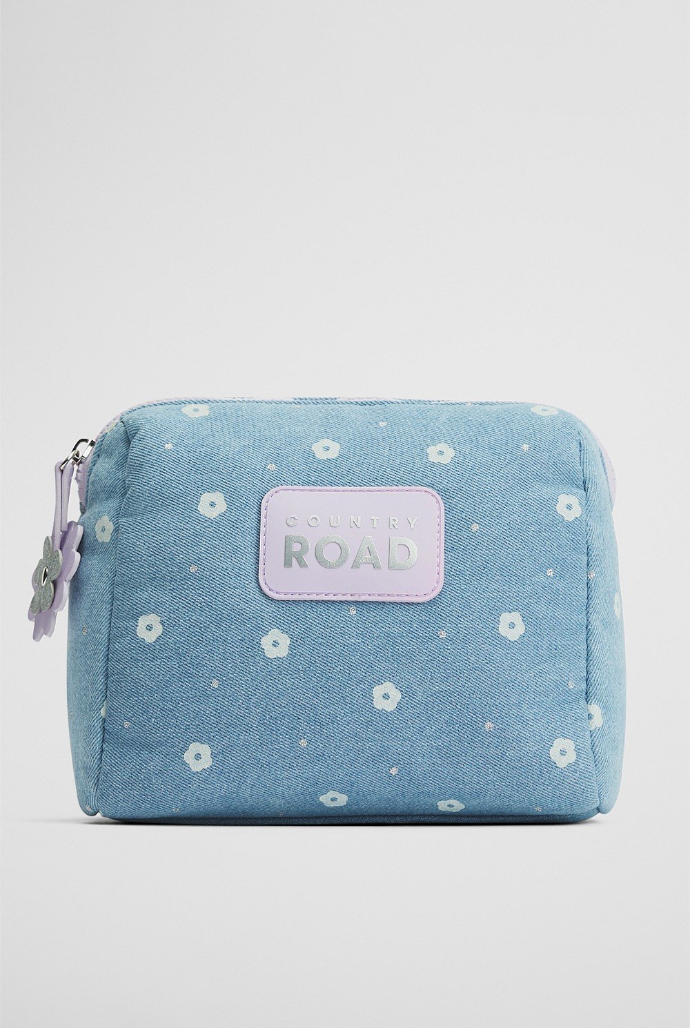 Chambray Cosmetic Case Bag