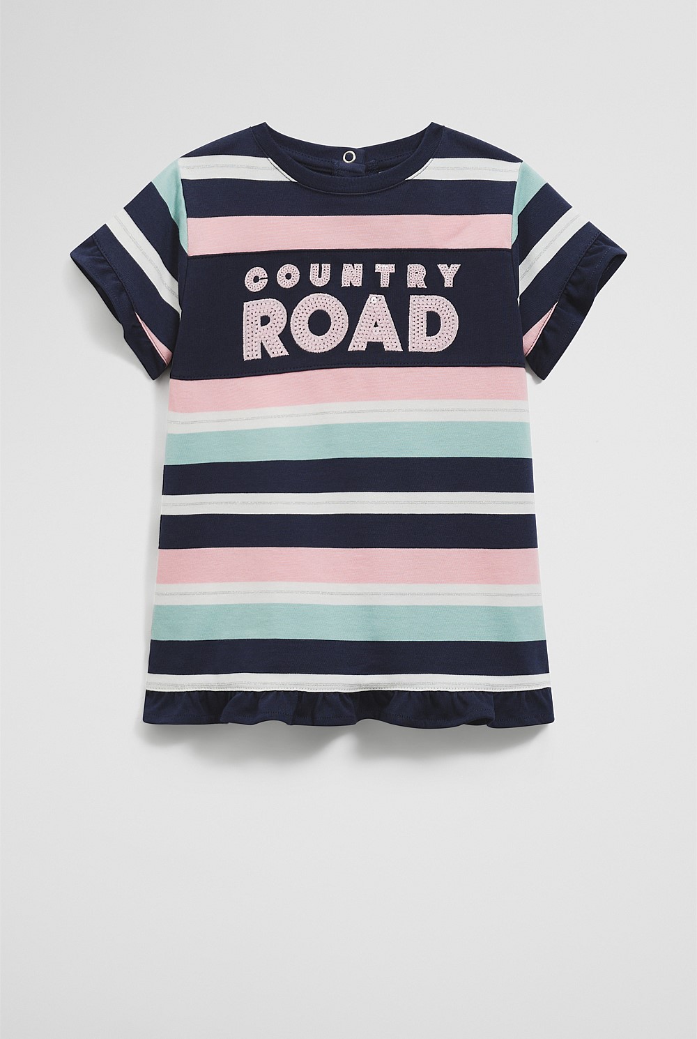 Organically Grown Cotton T-Shirt Logo Dress