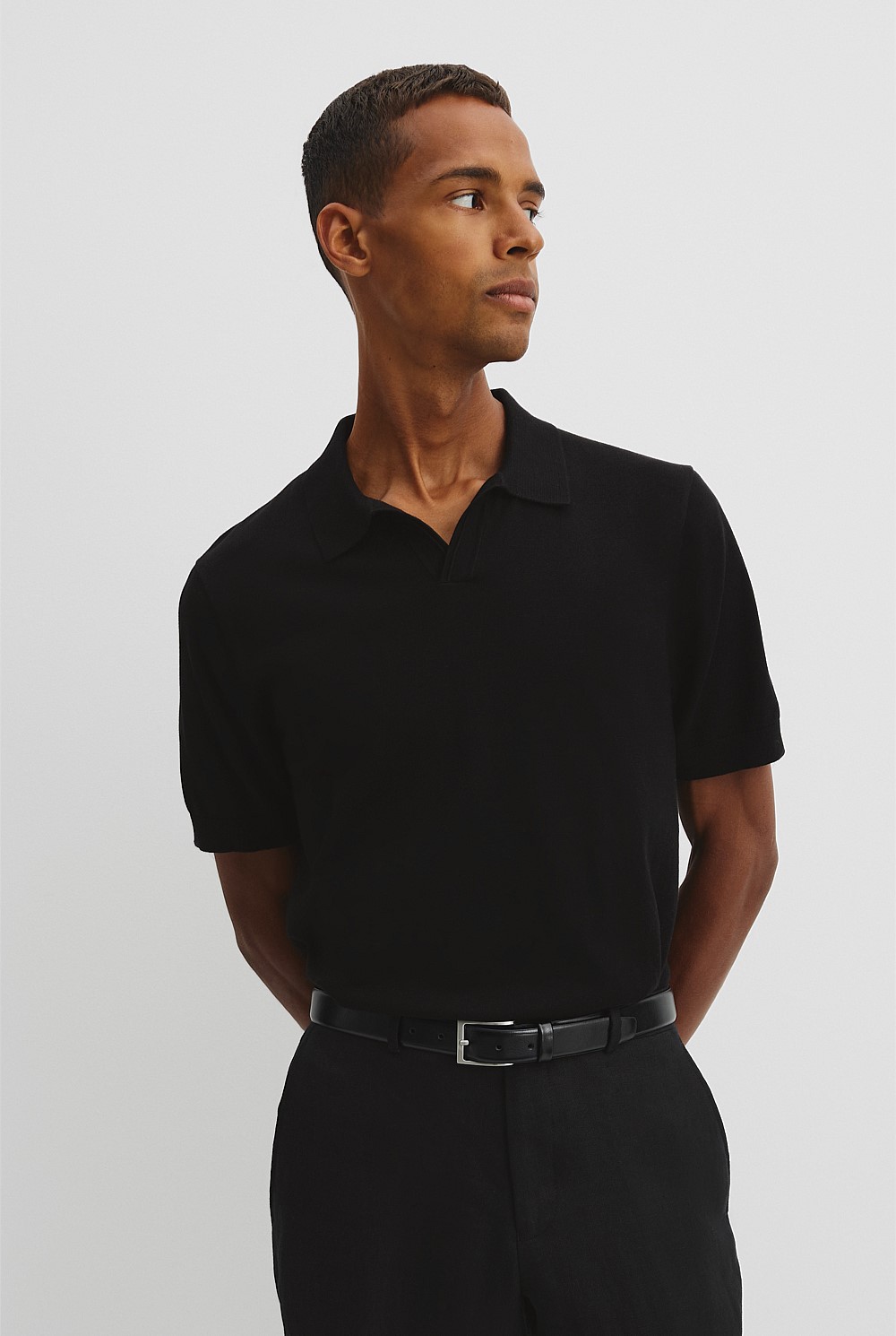 Australian Cotton Blend Silk Trophy Polo