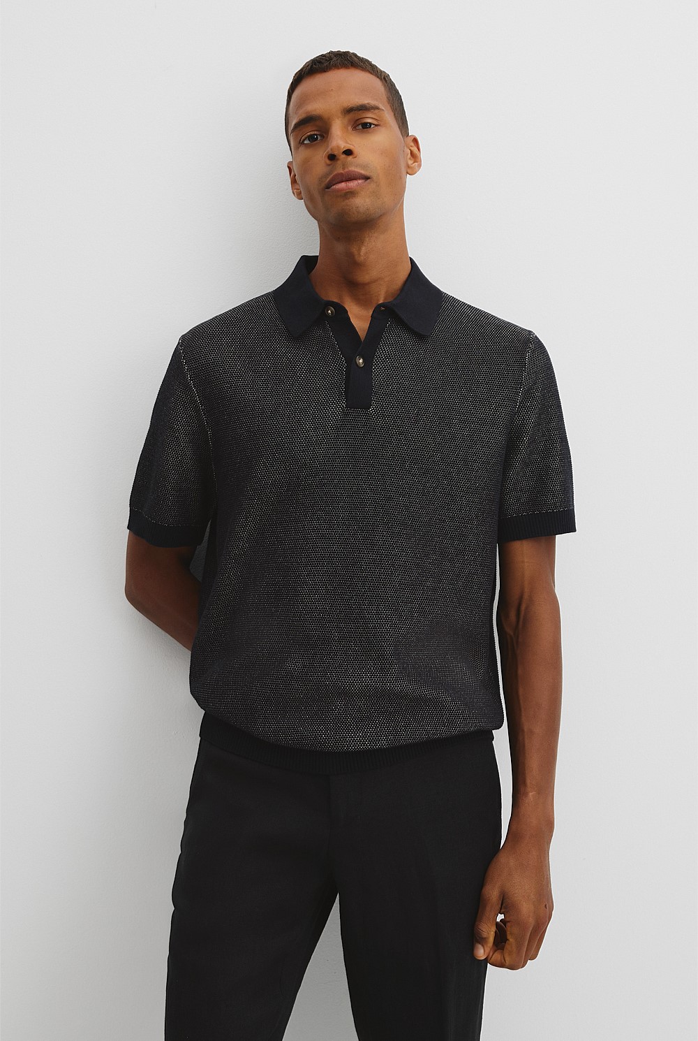 Australian Cotton Short Sleeve Knit Polo