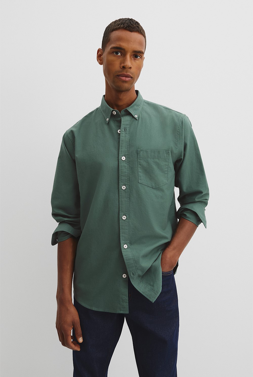 Regular Fit Australian Cotton Oxford Shirt