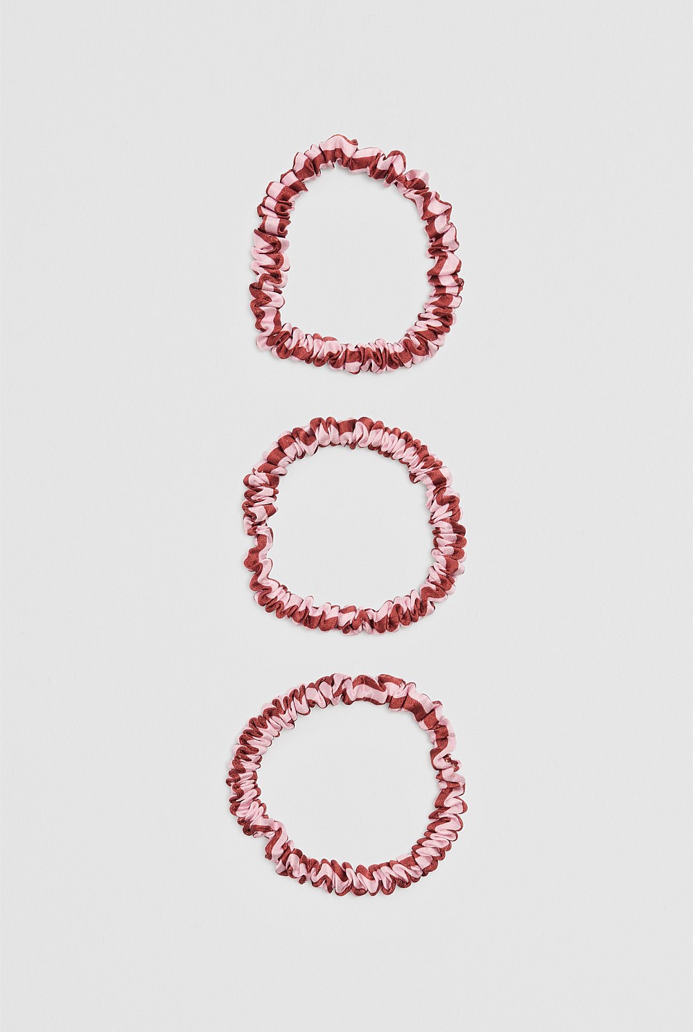 Small Silk Scrunchie Pack of 3