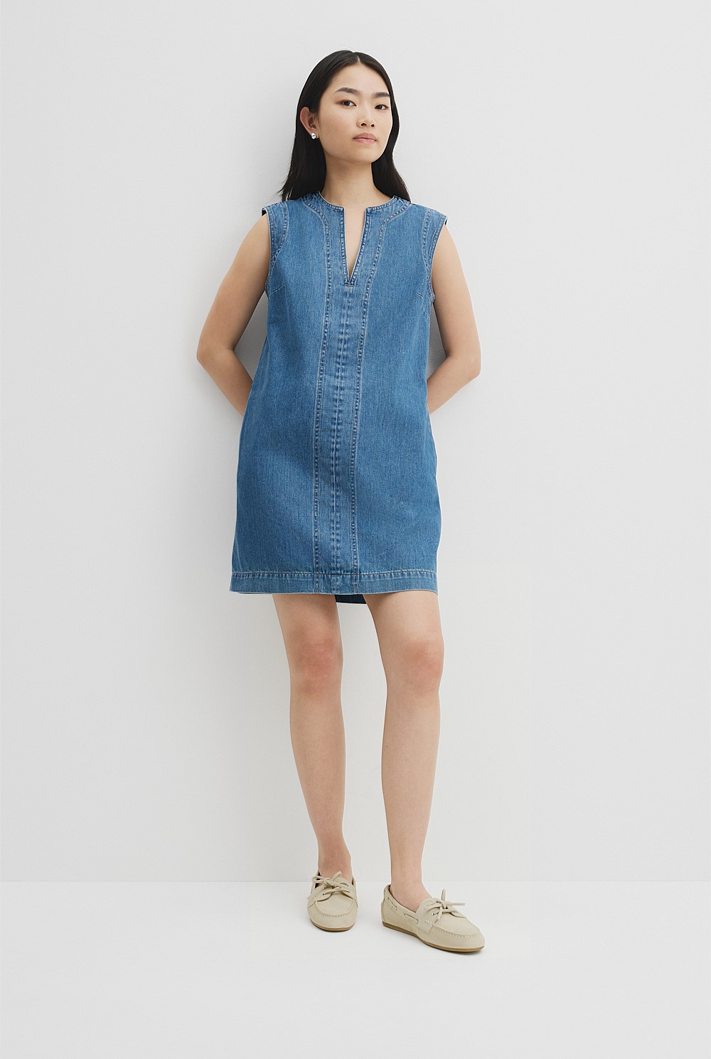 Denim Mini Dress