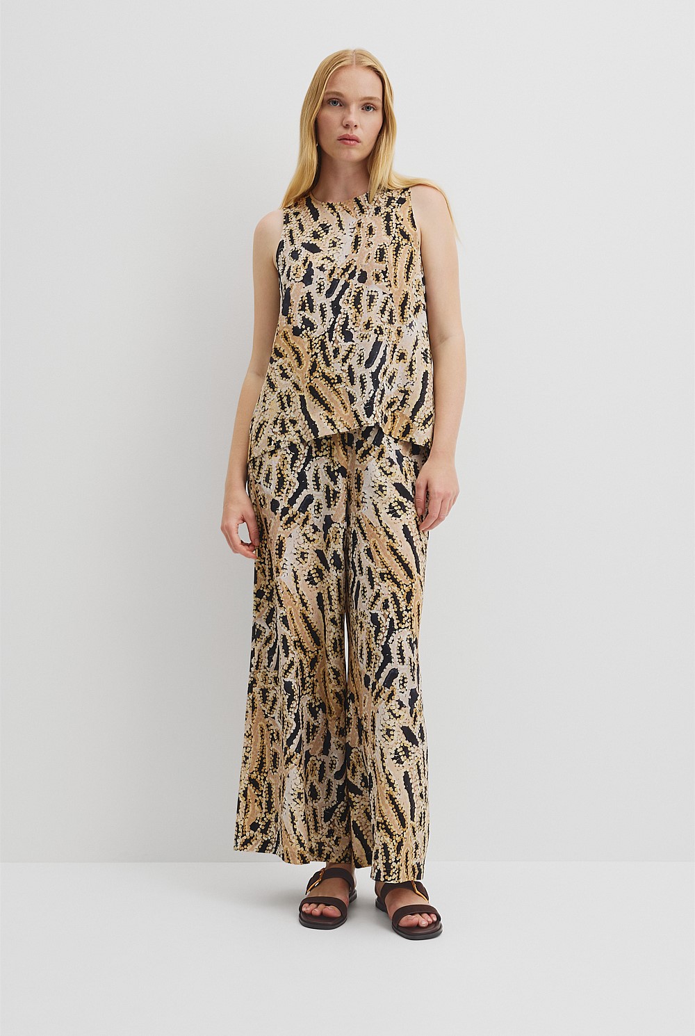 Country Road x Ngali Ngurra Silk Print Tank