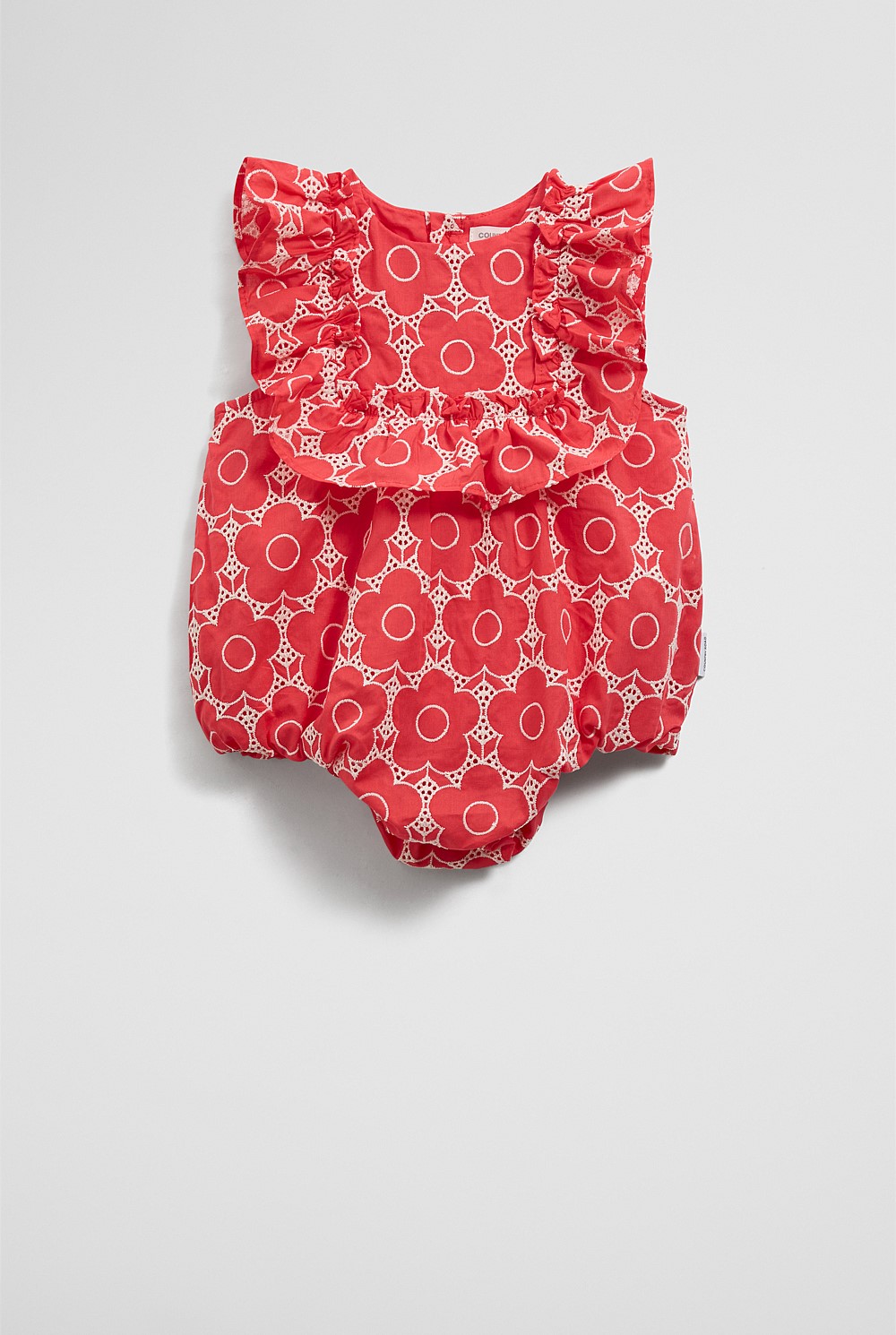 Broderie Frill Romper