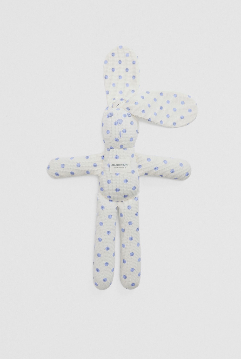 Organically Grown Cotton Waffle Bunny