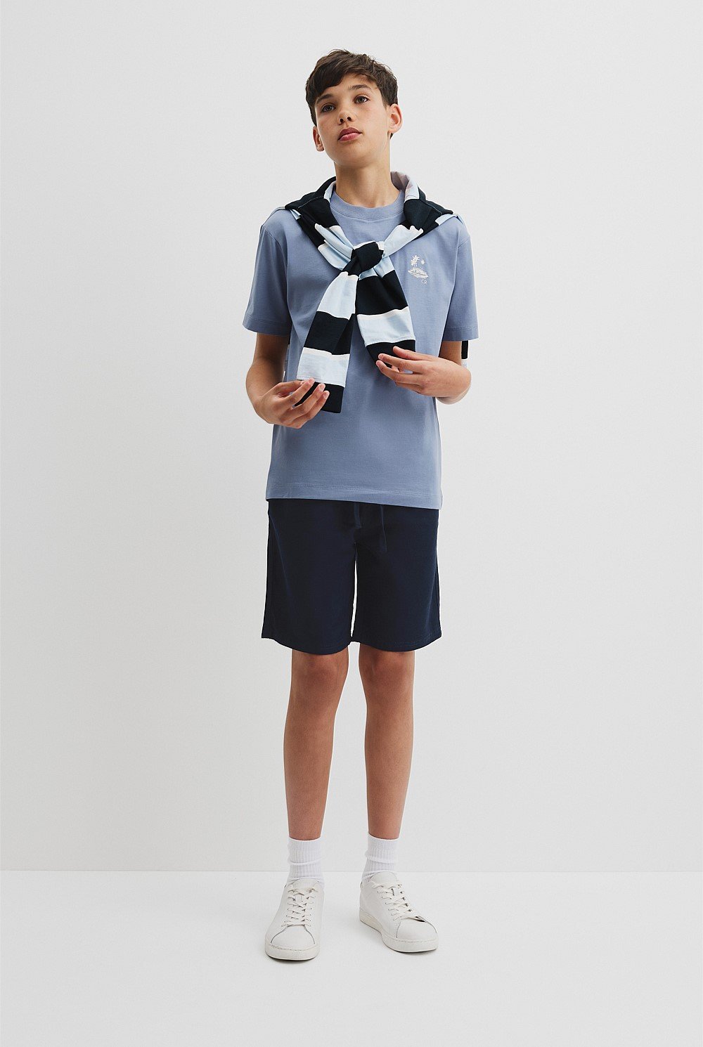 Teen Australian Cotton Island Print T-Shirt