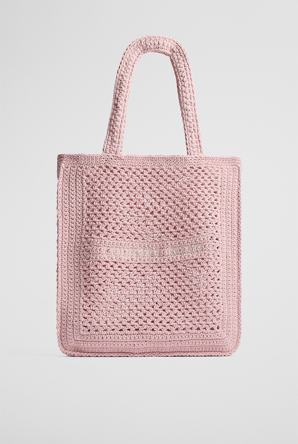 Macrame Logo Shopper