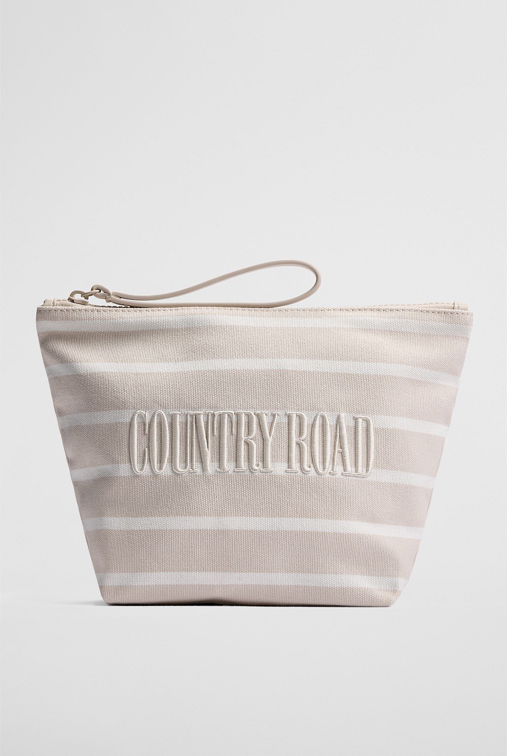 Australian Cotton Embroidered Heritage Tri Cosmetic Case