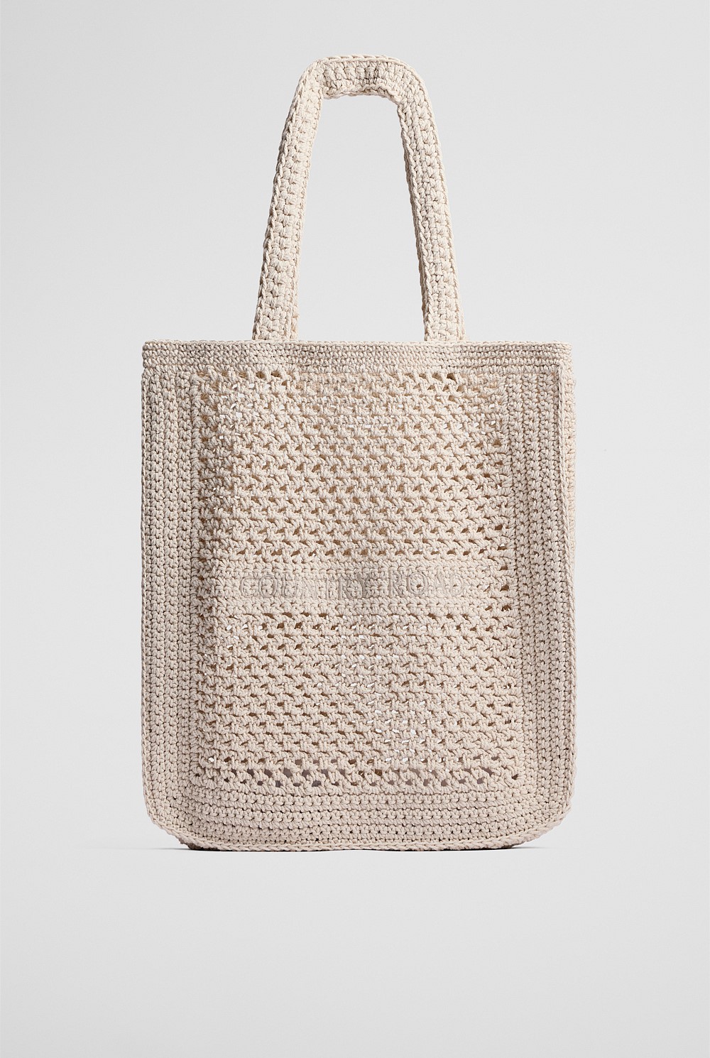 Macrame Logo Shopper