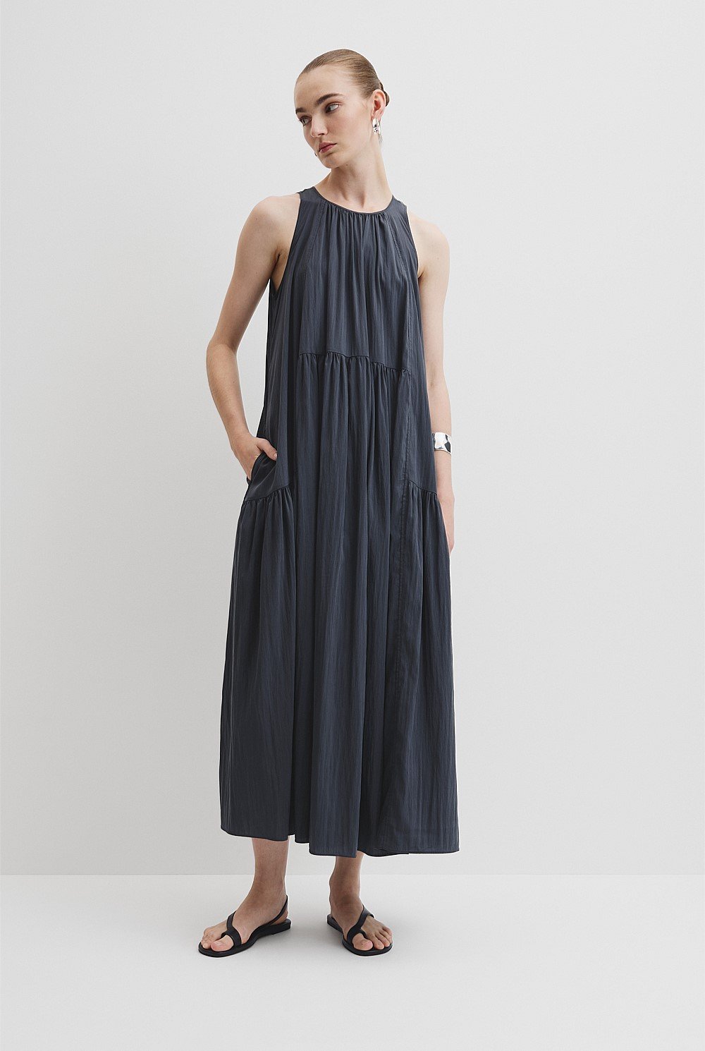 Trapeze Maxi Dress