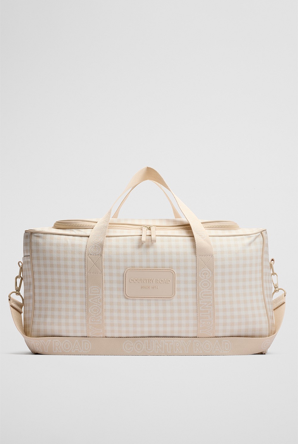 Gingham Weekender
