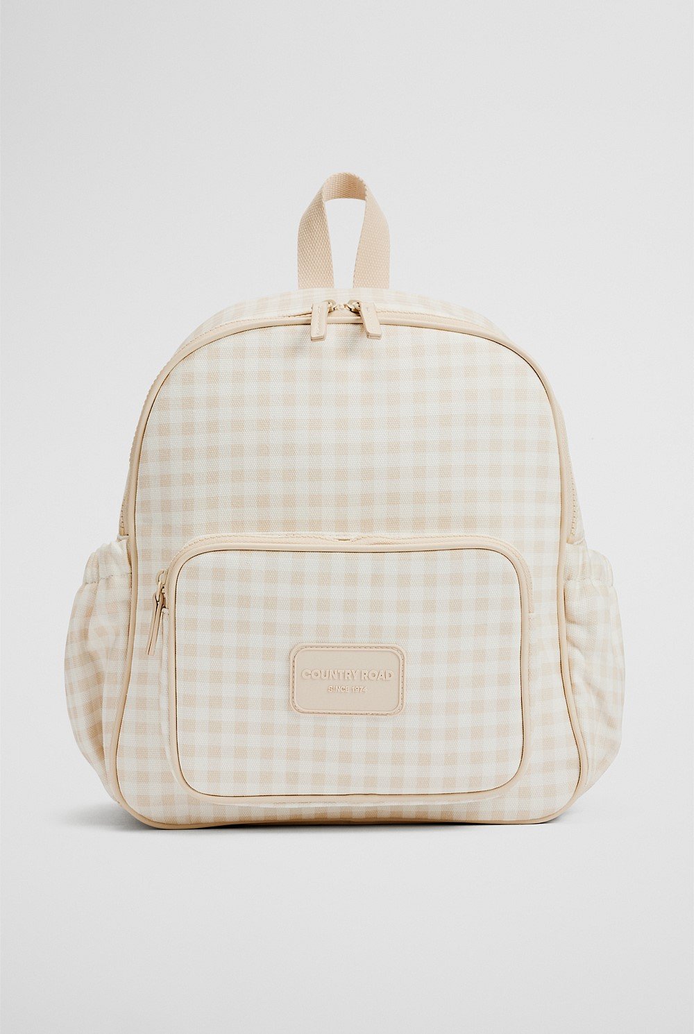 Gingham Backpack