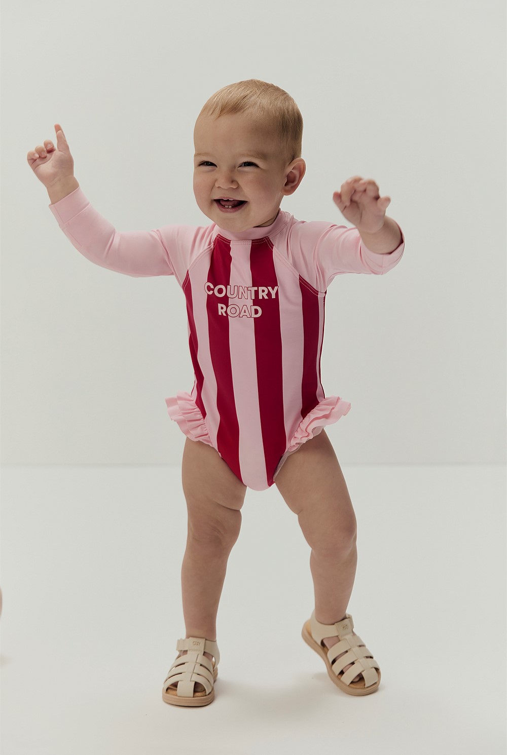 Block Stripe Swimsuit