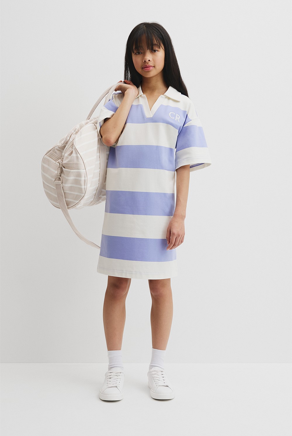 Teen Rugby Stripe Dress