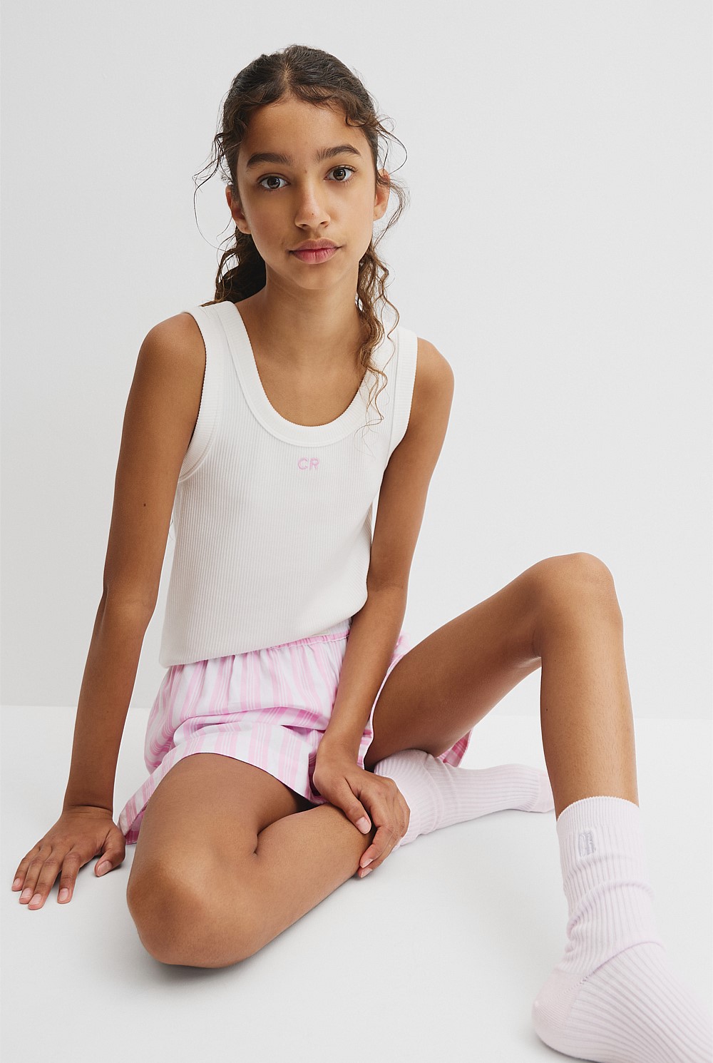 Teen Boxer Stripe Pyjama Set