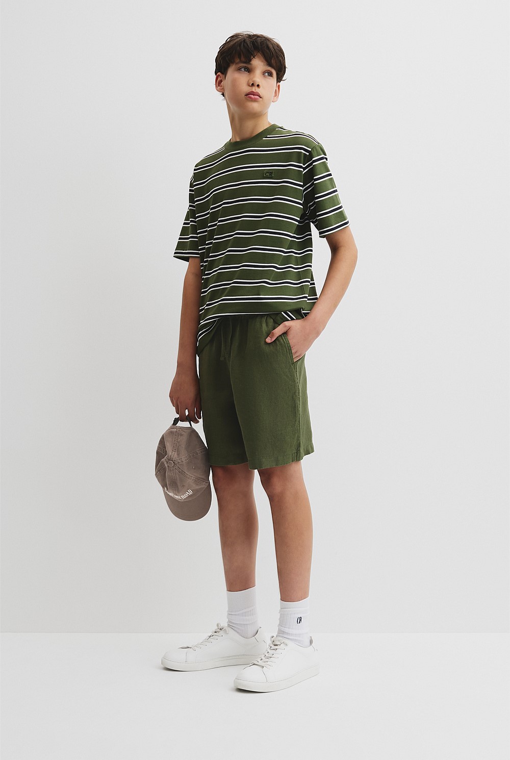 Teen Relaxed Stripe T-Shirt