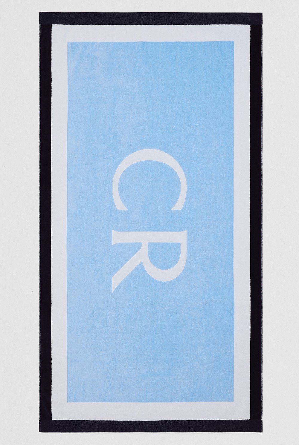 CR Border Australian Cotton Beach Towel