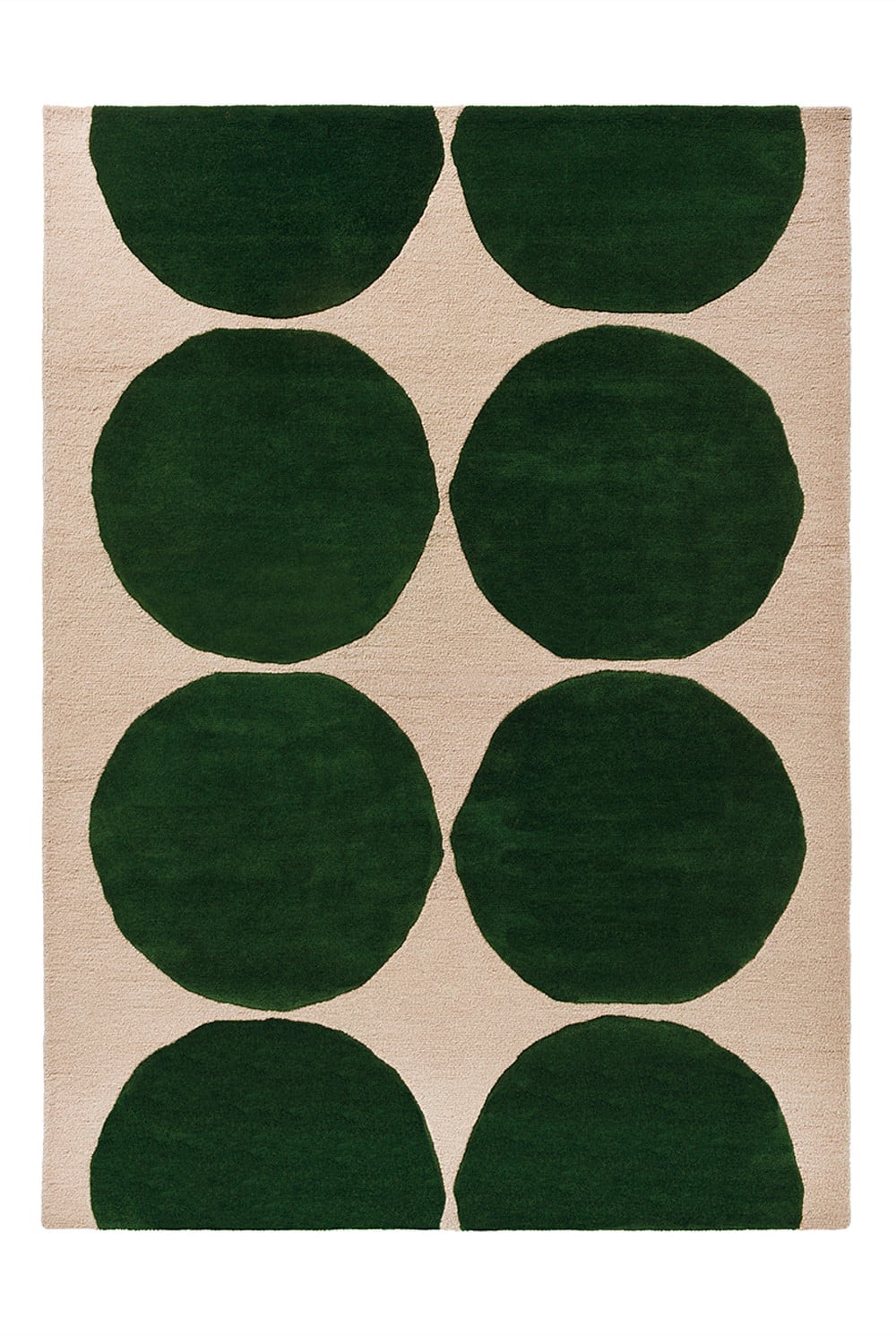 Isot Kivet Green Rug 350x250cm