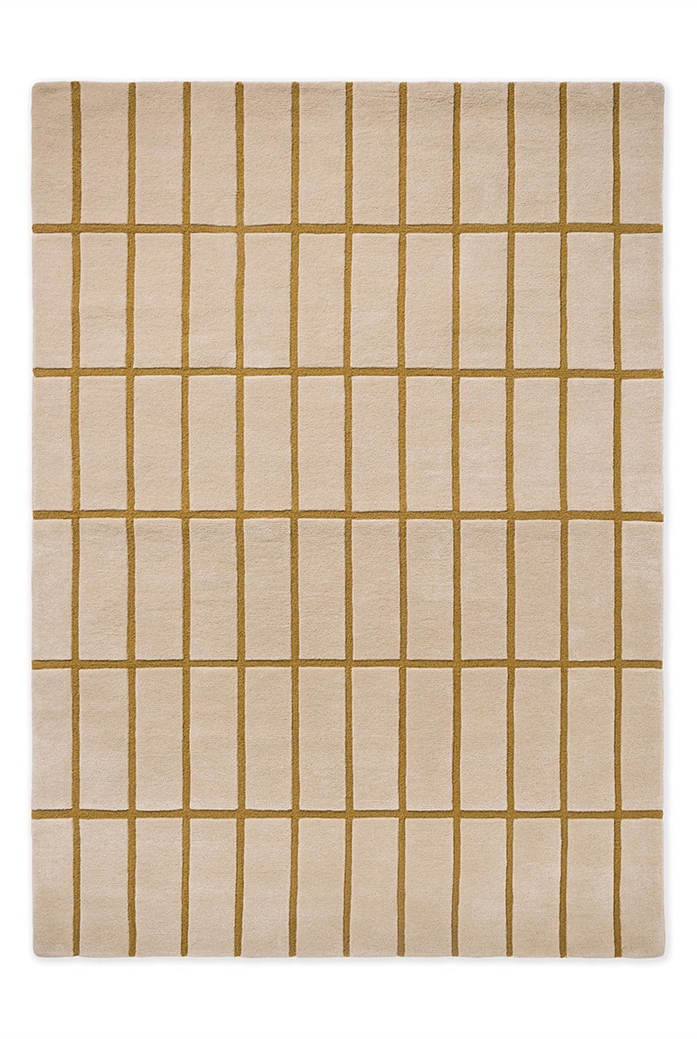 Tiiliskivi Bronze Yellow Rug 200x140cm