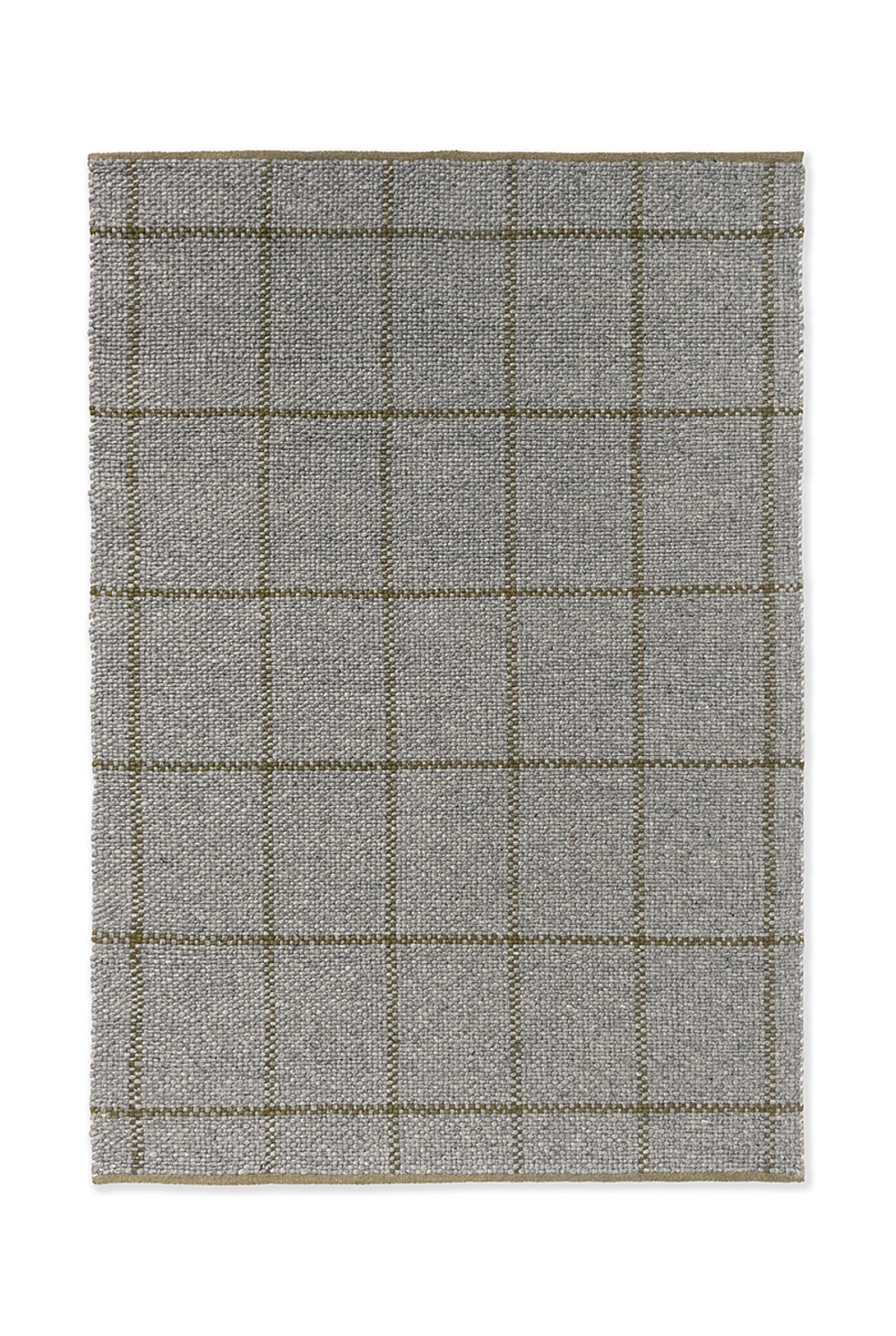 Craft Matter Check Slate Rug 280x200cm