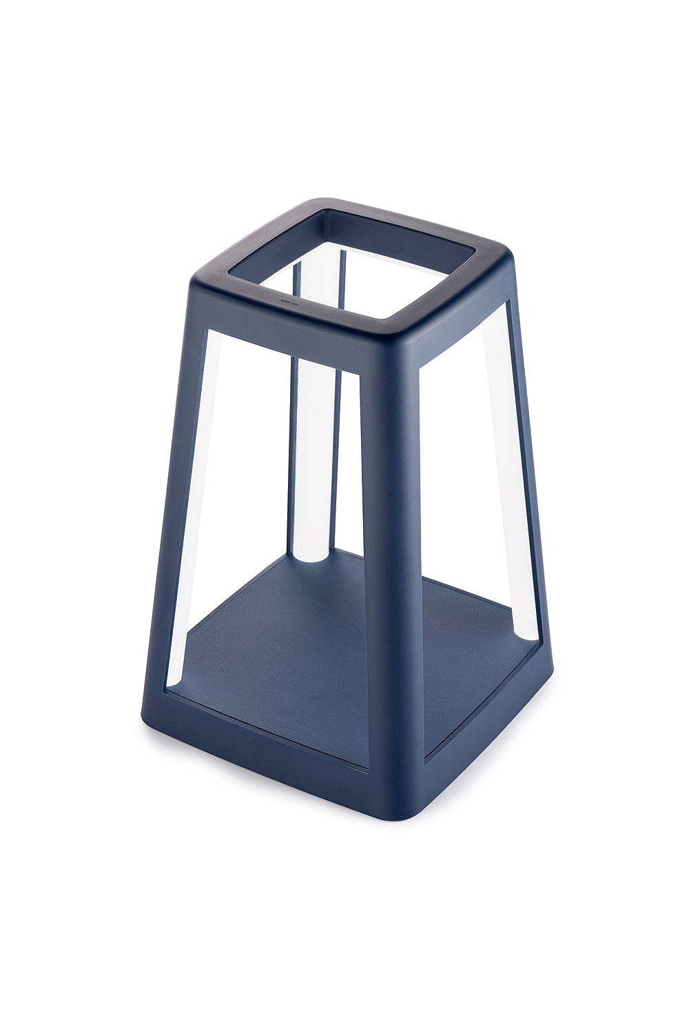 Lantern Portable Lamp With Built-in Wireless Charger - Blue