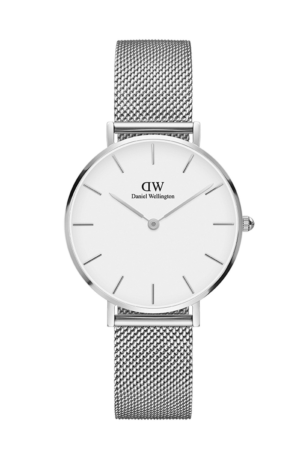 Petite 32 Silver & White Watch