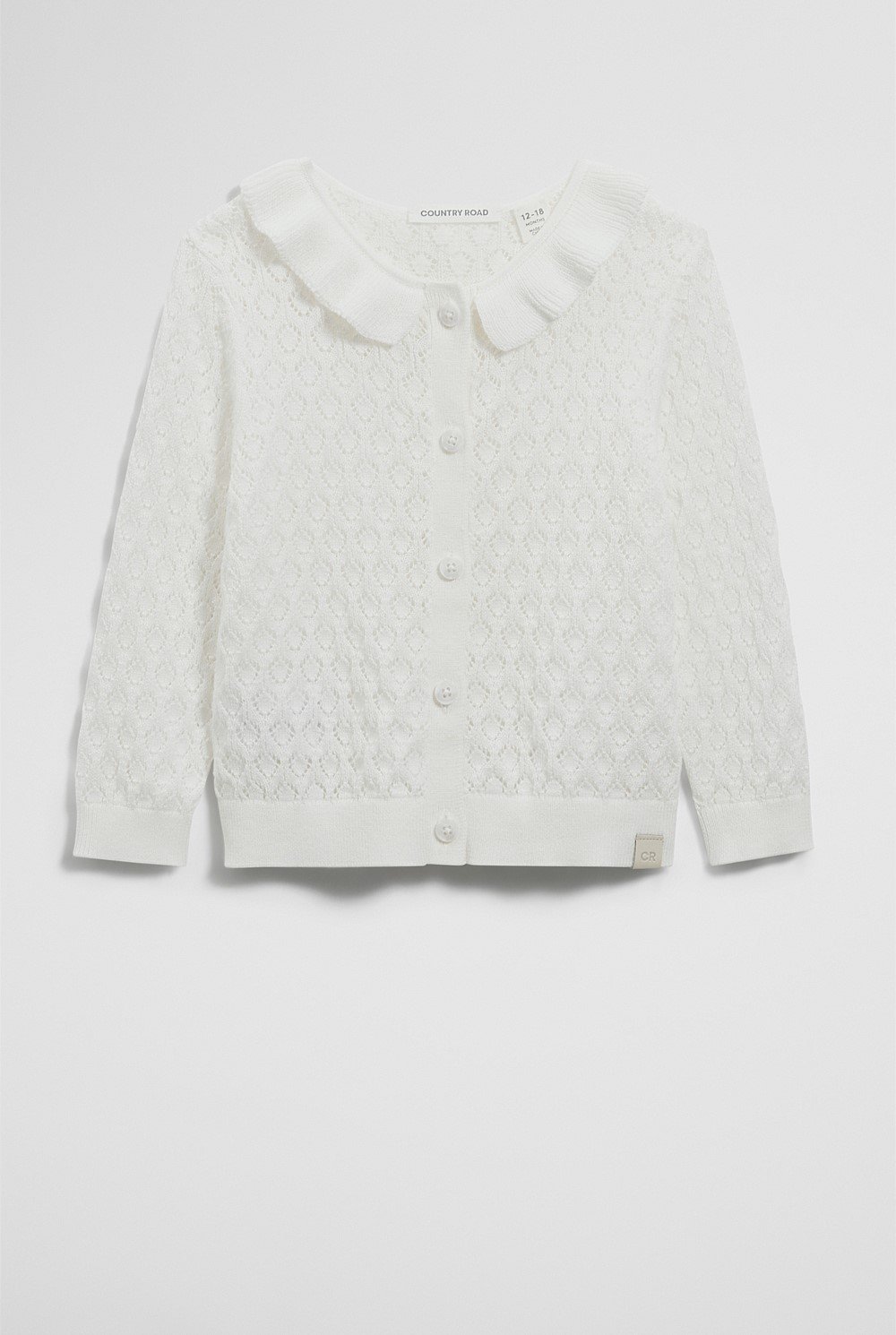 Frill Neck Cardigan