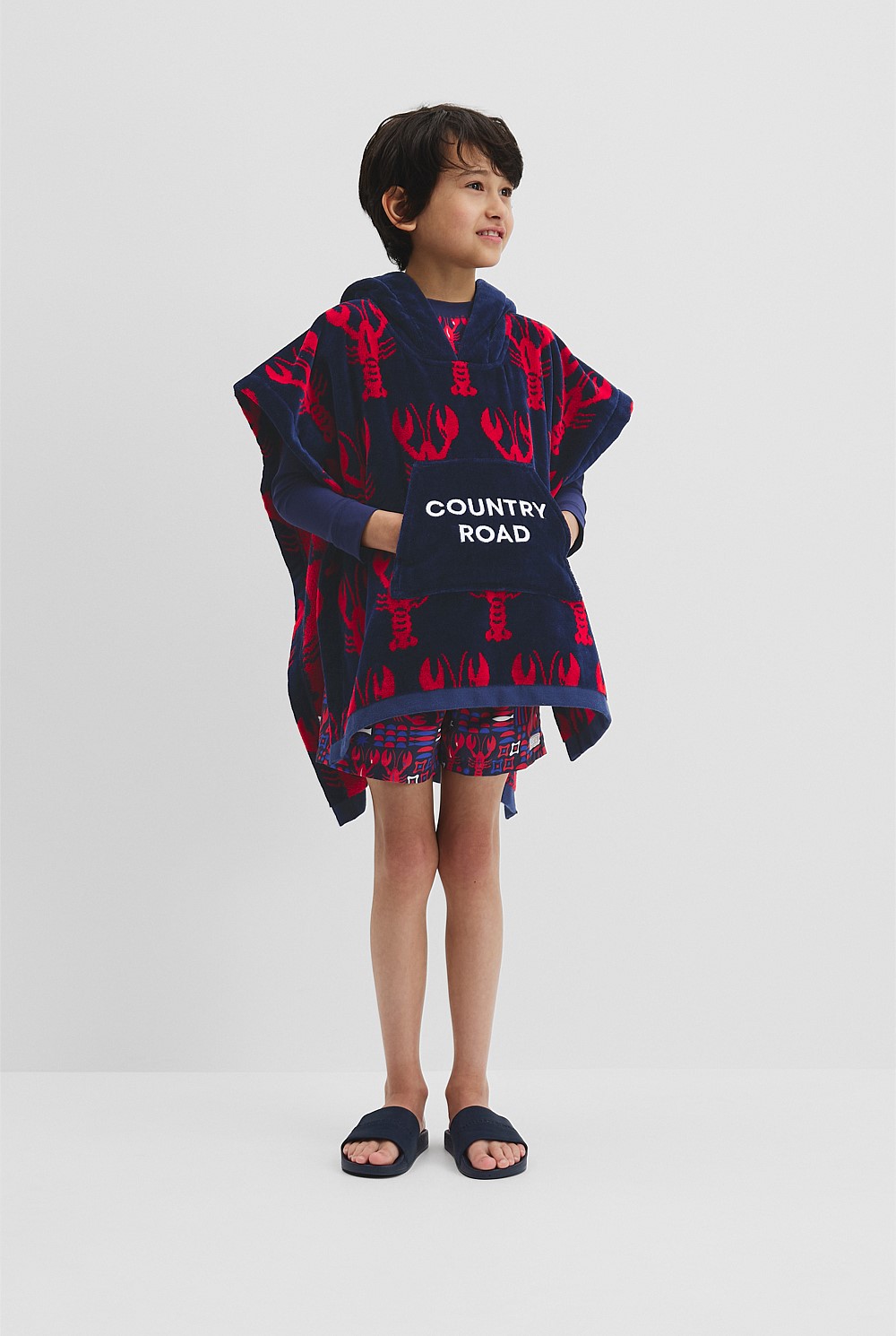 Australian Cotton Lobster Poncho