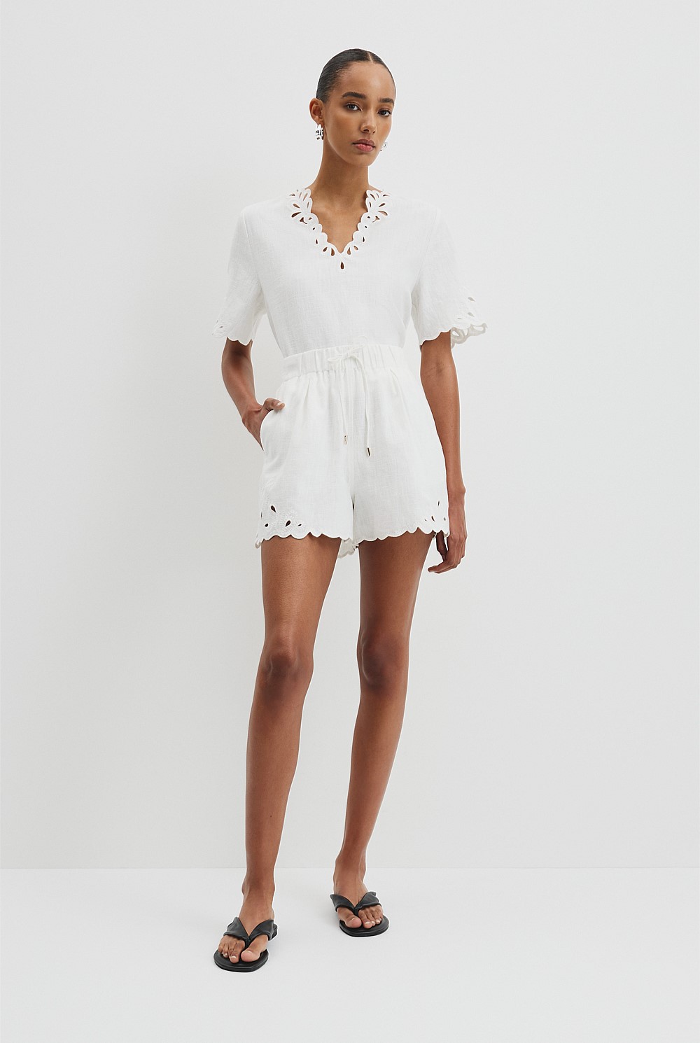 Cutwork Short