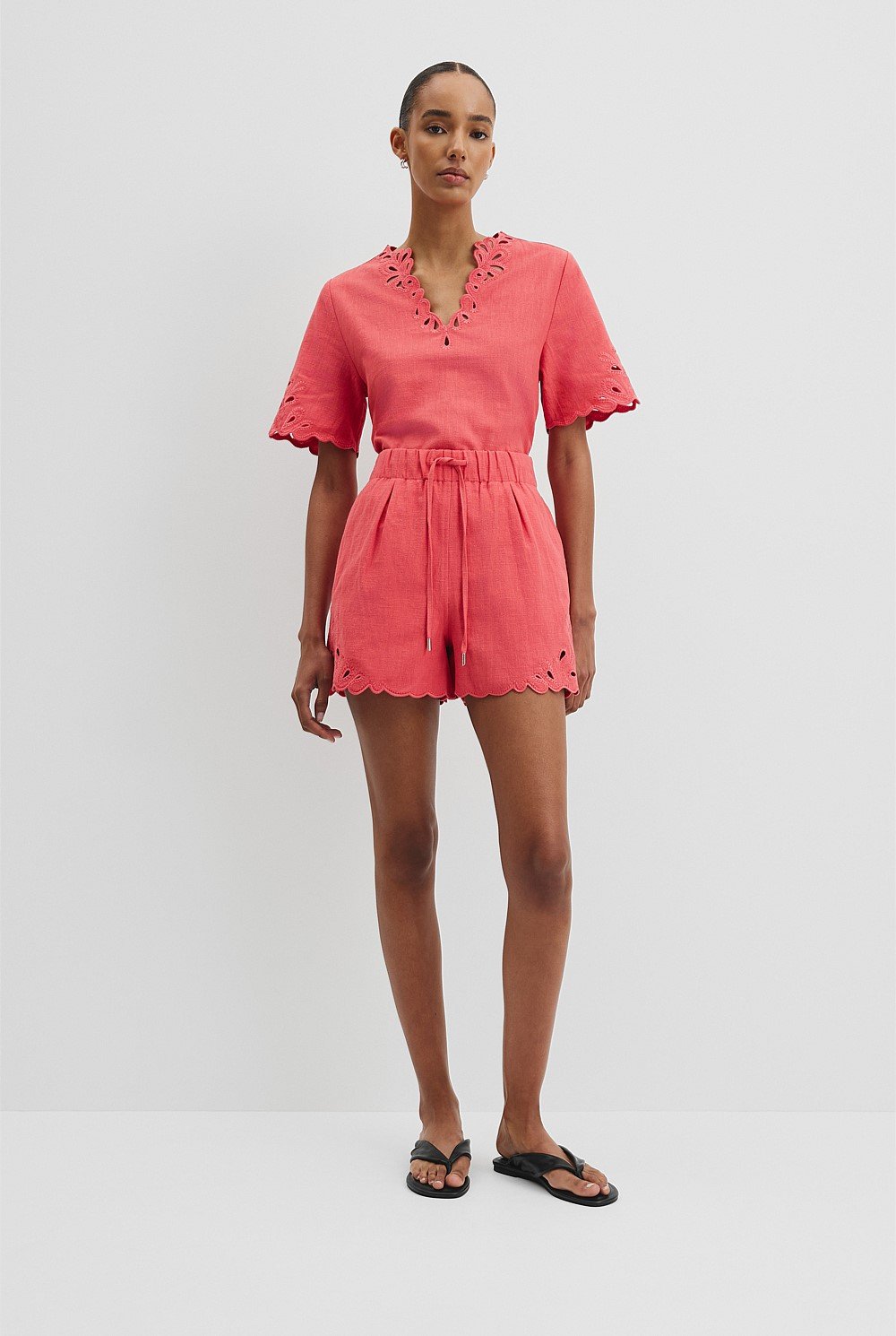 Cutwork Short