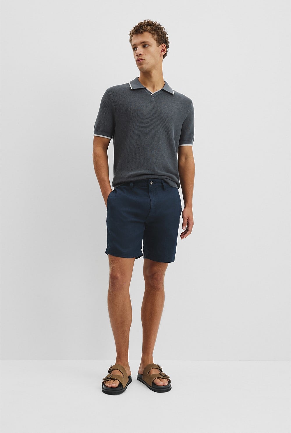 Organically Grown Linen Short