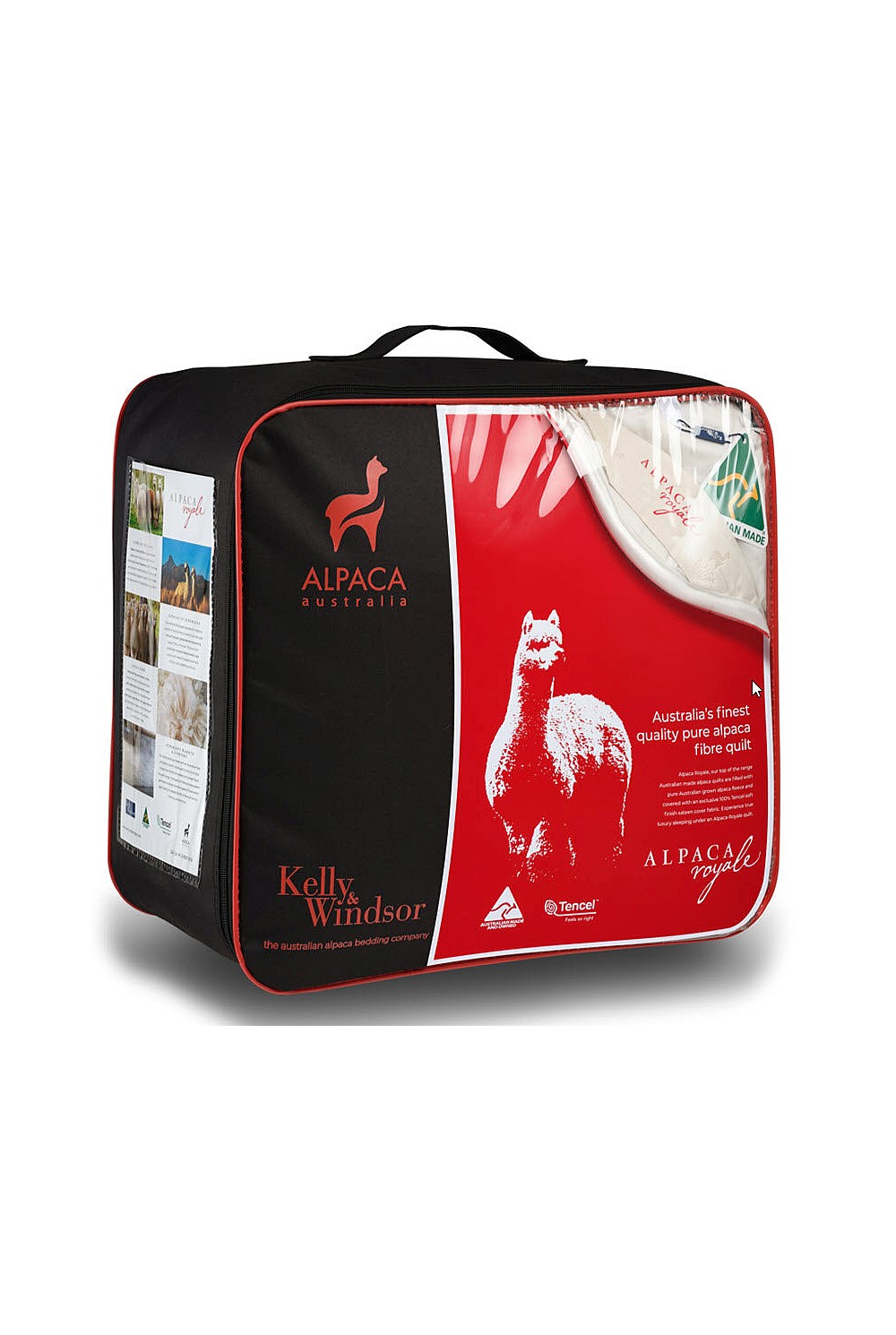 Kelly & Windsor Alpaca Royale All-seasons Quilt Set (2 Quilts), White. - Double