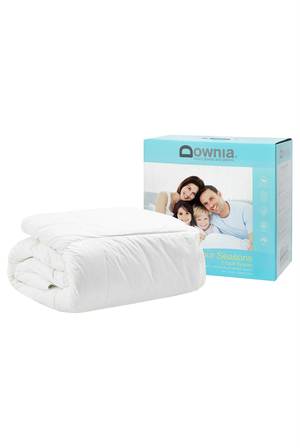 Four Seasons 2 Quilt Duck Down Quilt Double