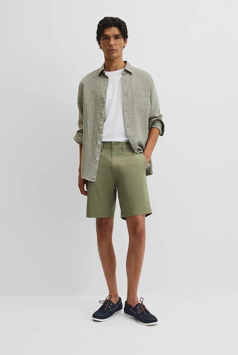 Australian Cotton Stretch Chino Short