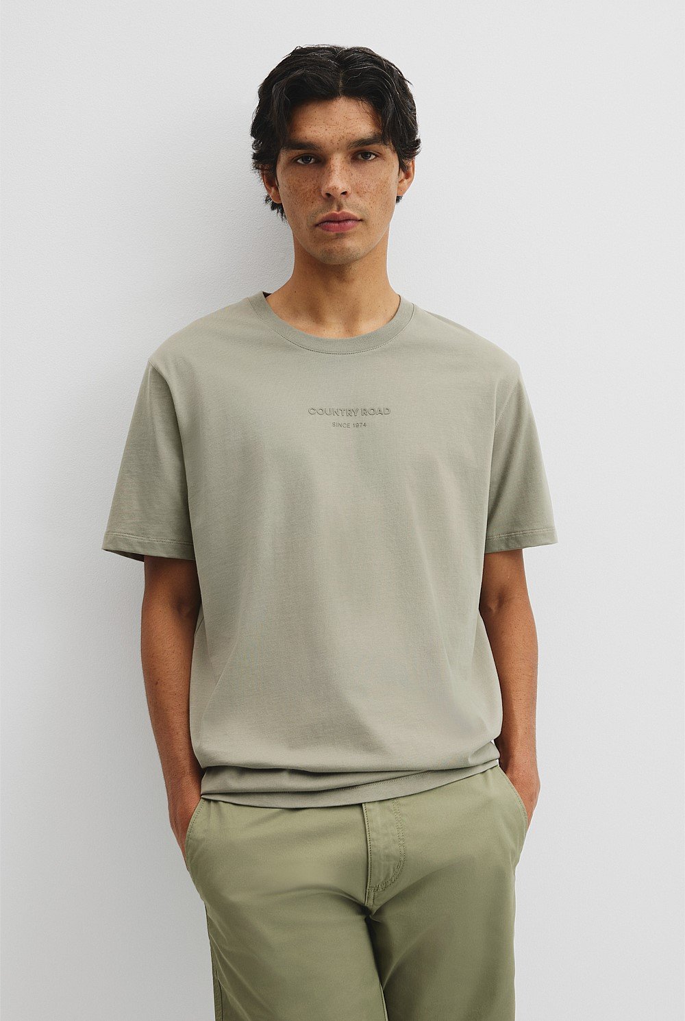 Australian Cotton Modern Logo T-Shirt