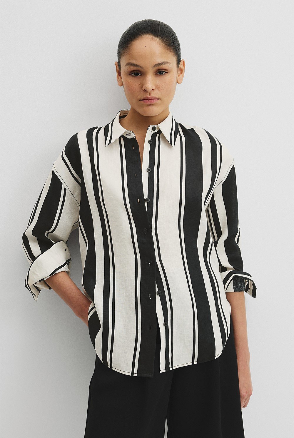 Organically Grown Oversized Linen Shirt