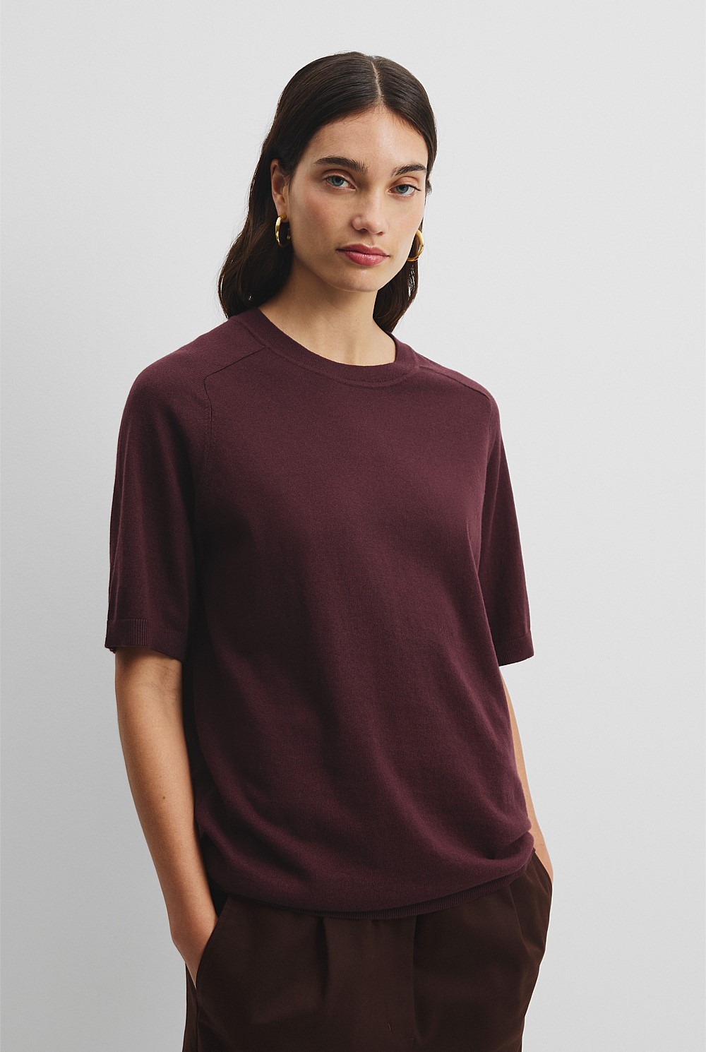 Cashmere Blend T-Shirt