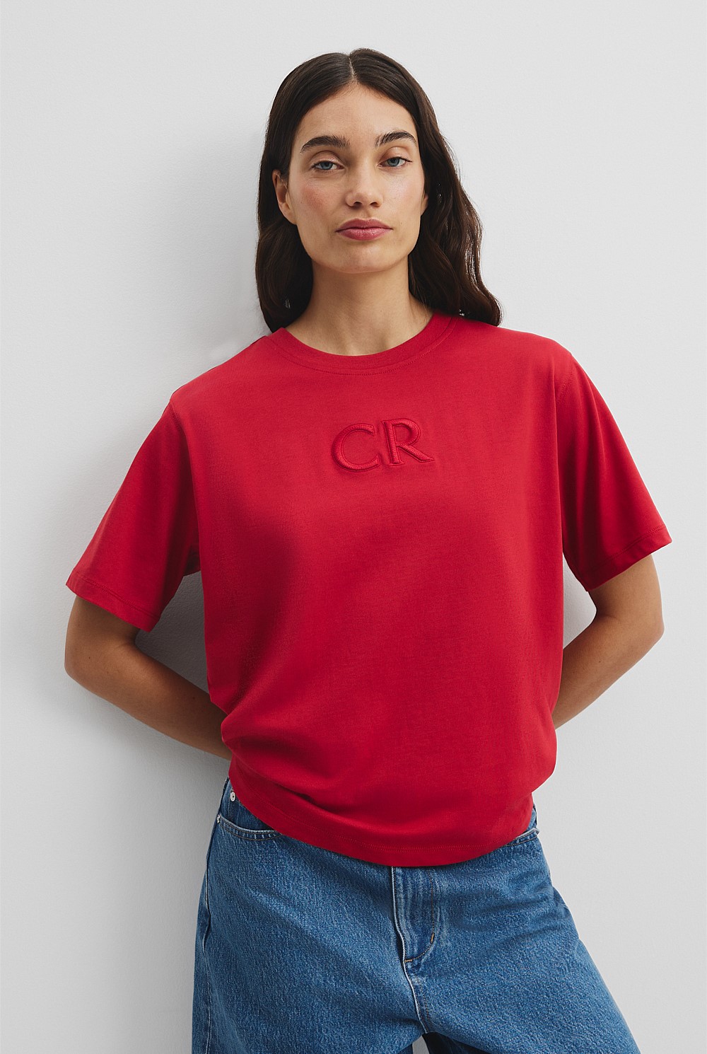 Australian Cotton CR Logo T-Shirt