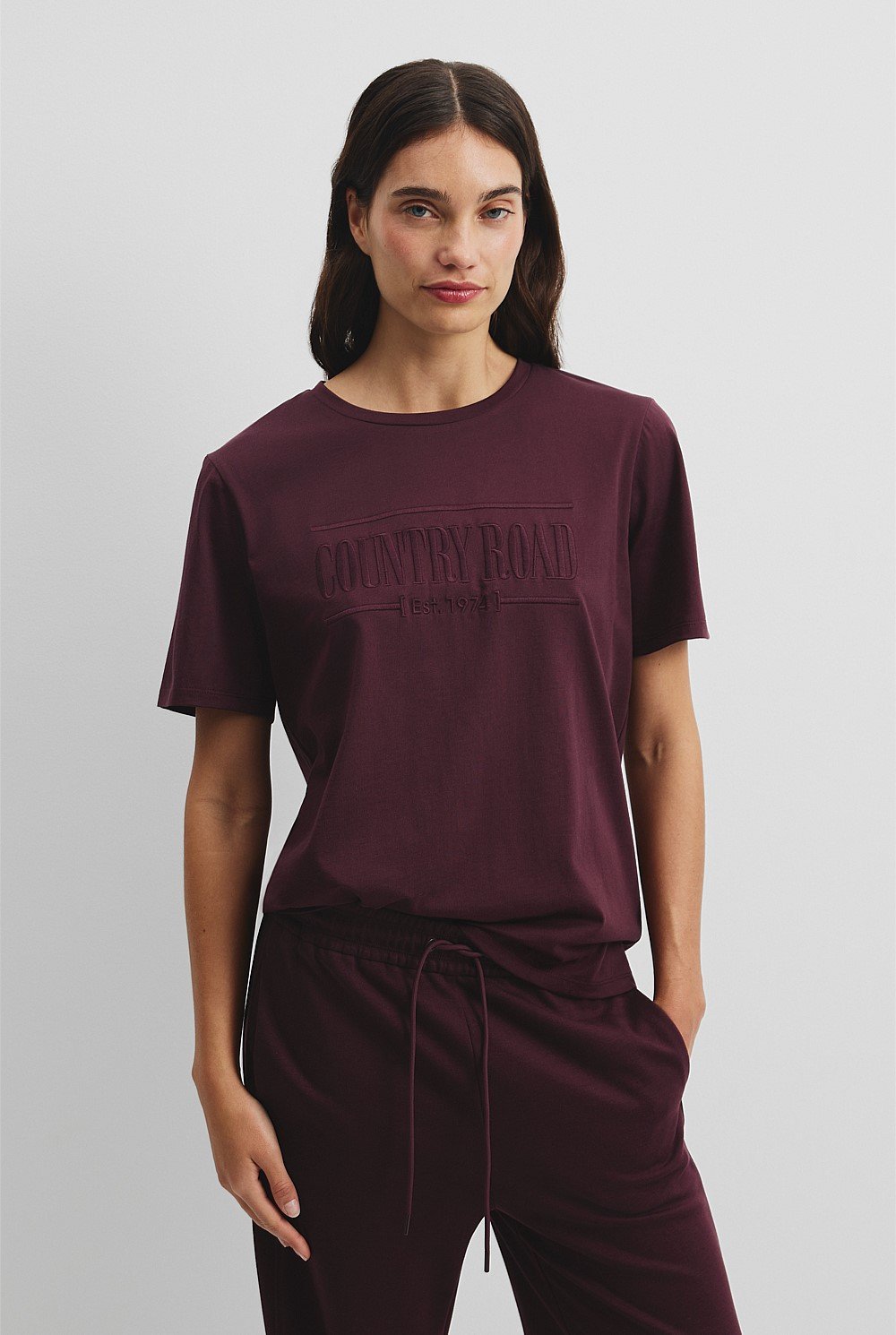 Australian Cotton Heritage Embroidered T-Shirt