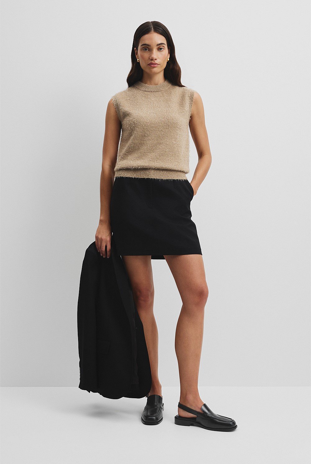 Fluffy Knit Tank