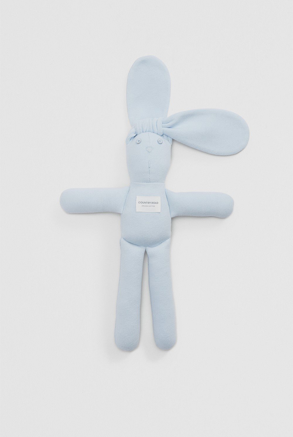 Organically Grown Cotton Blend Rib Stripe Bunny