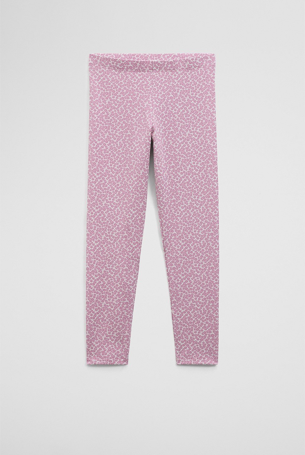 Organically Grown Cotton Blend Heart Legging