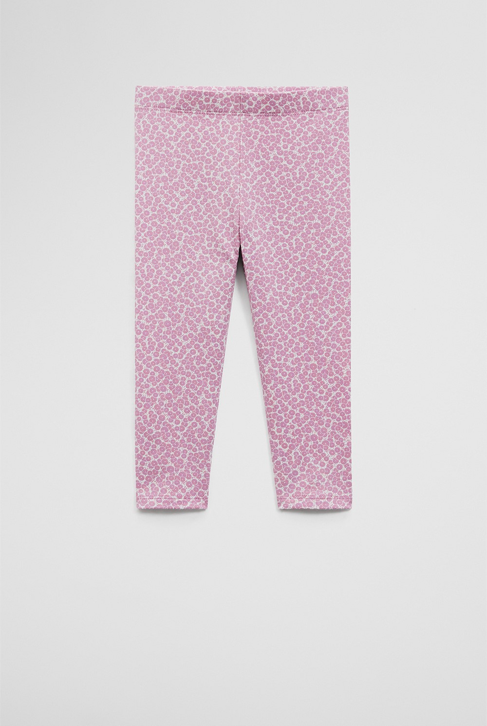 Organically Grown Cotton Blend Heart Legging