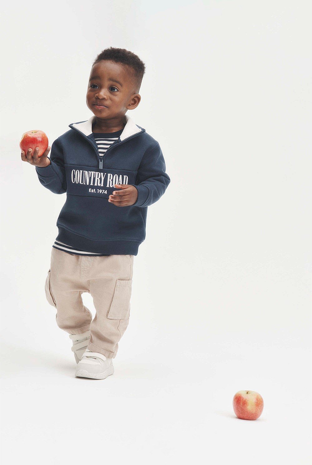 Australian Cotton Blend Relaxed Pull-On Pant