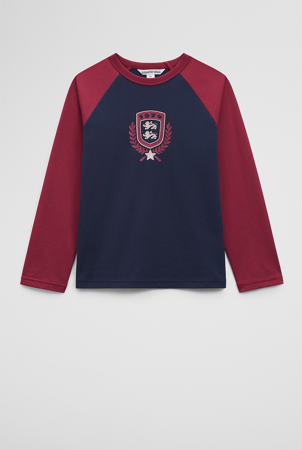 Long Sleeve Contrast Champ T-Shirt