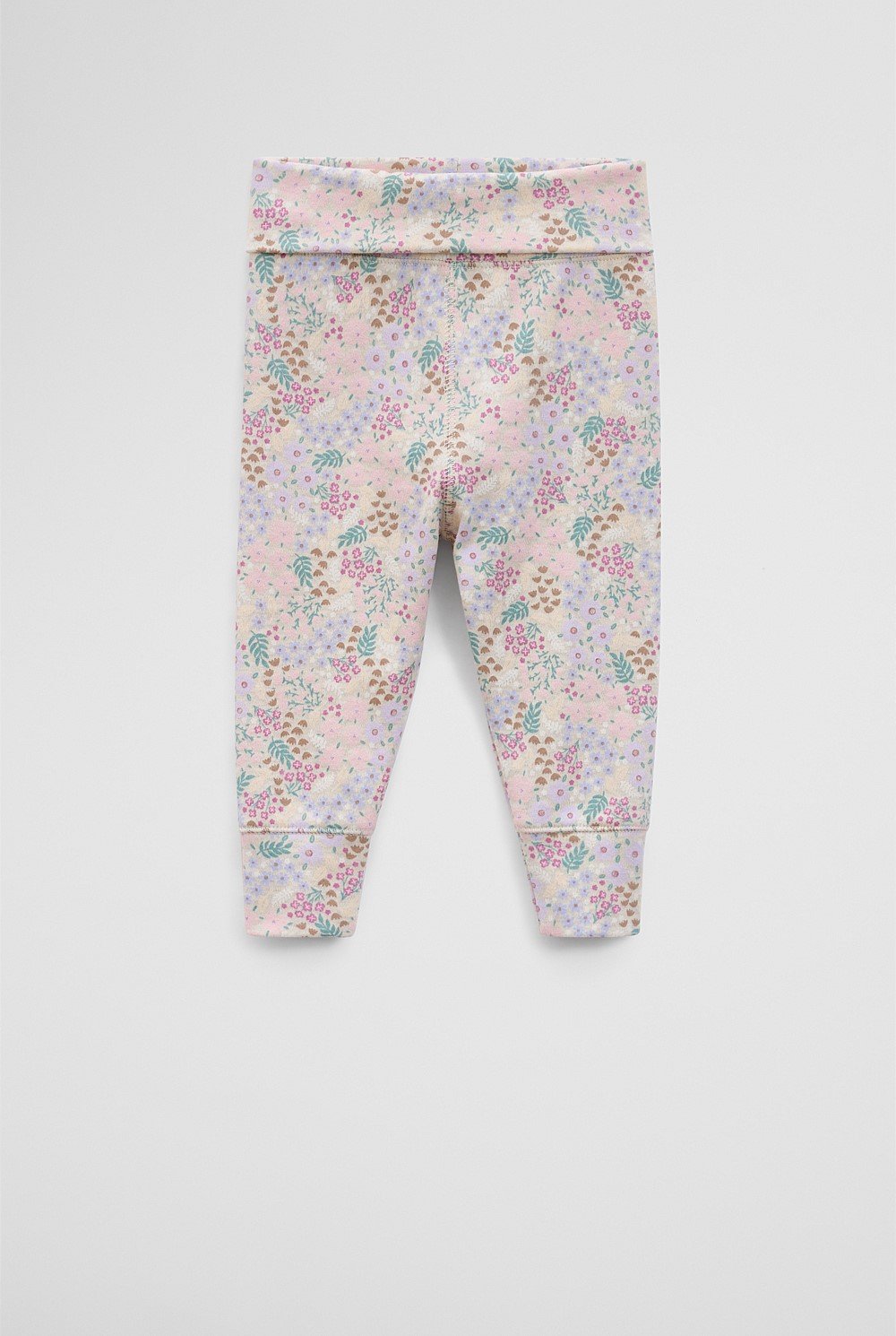 Organically Grown Cotton Fold Over Soft Pant