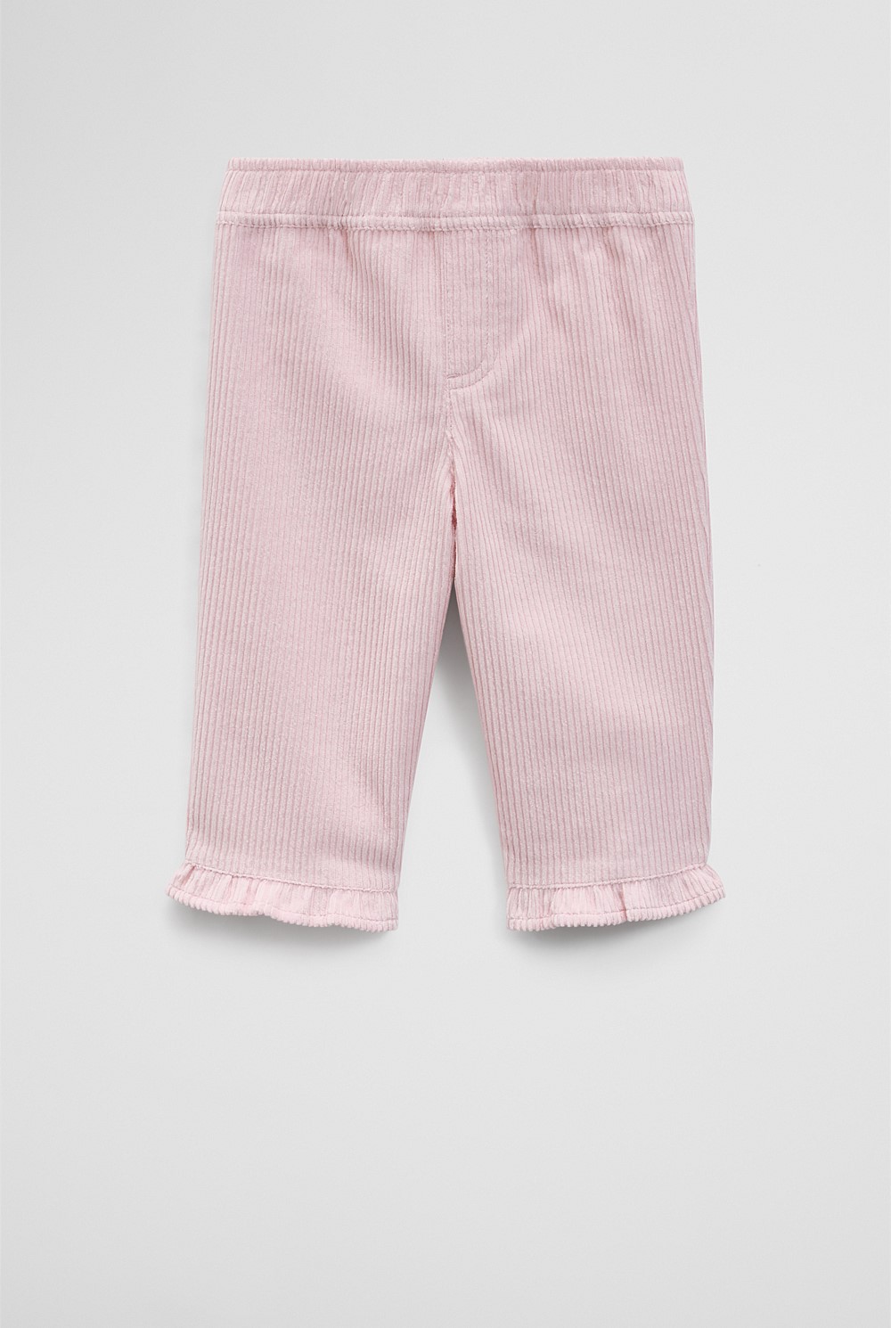 Organically Grown Cotton Cord Frill Pant