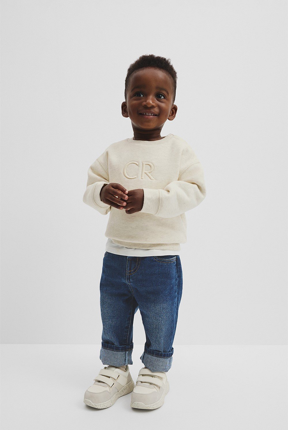 Australian Cotton Oversized Country Road Logo Sweat