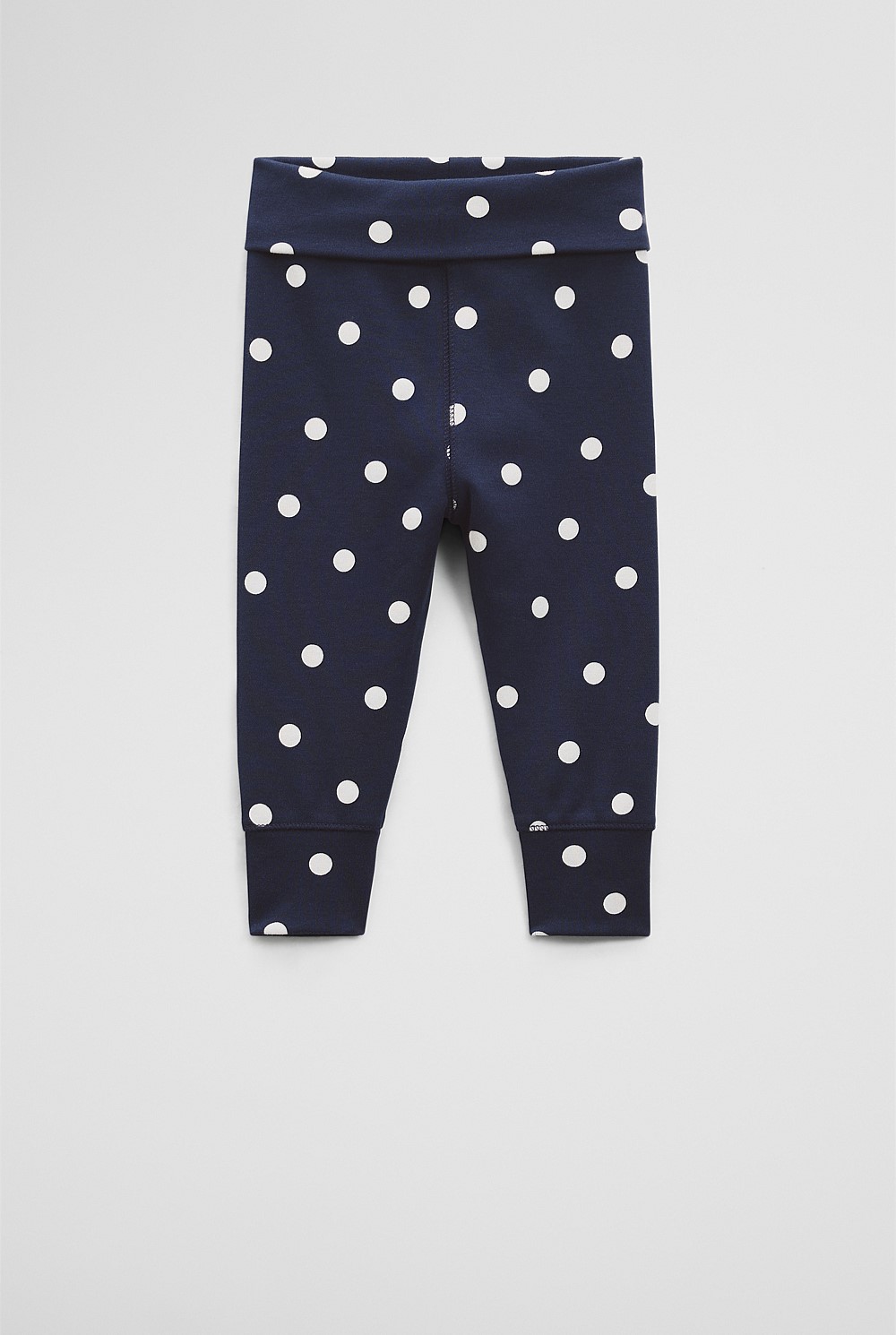 Organically Grown Cotton Fold Over Soft Pant